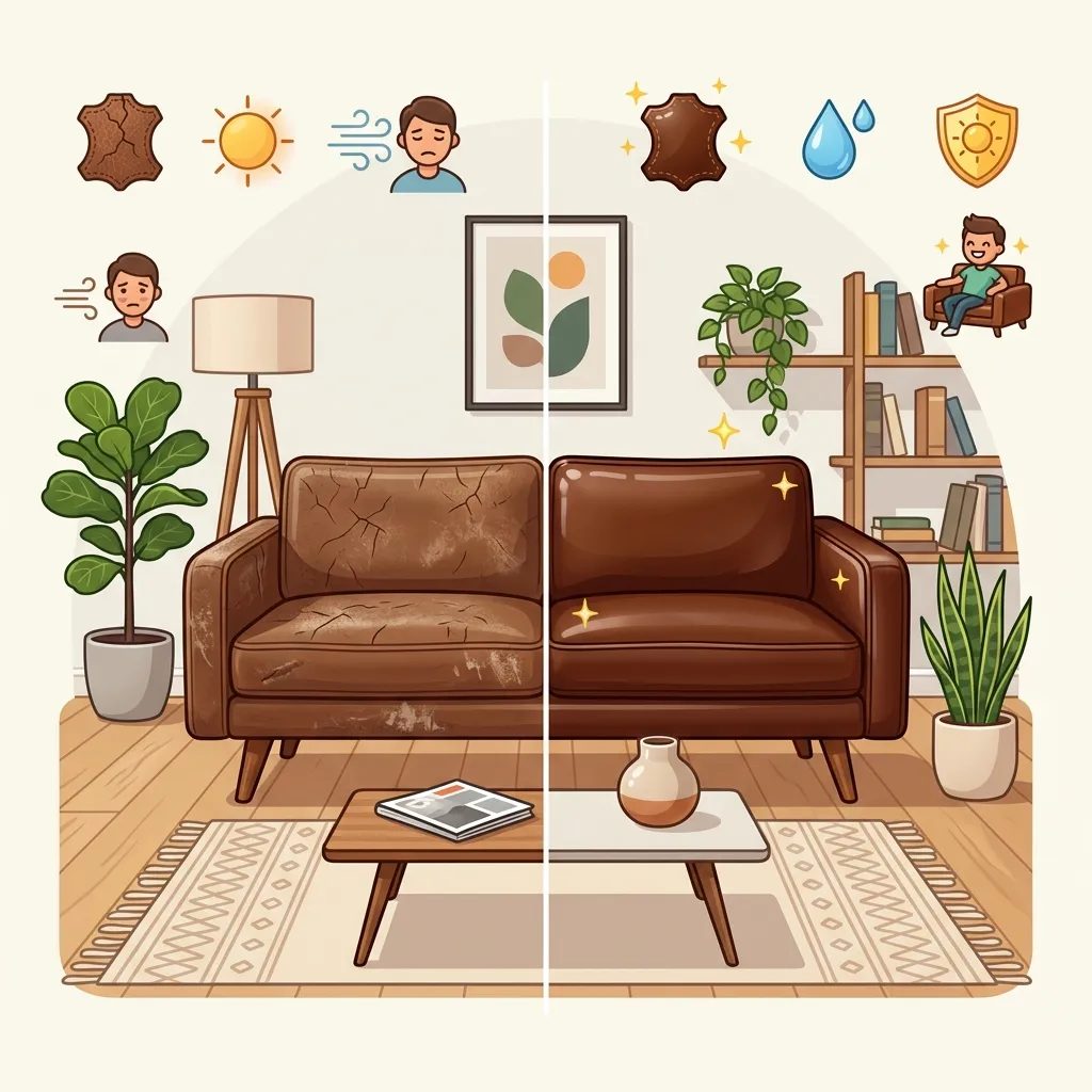 Panduan Lengkap Merawat Sofa Kulit Premium Agar Tidak Pecah & Kusam