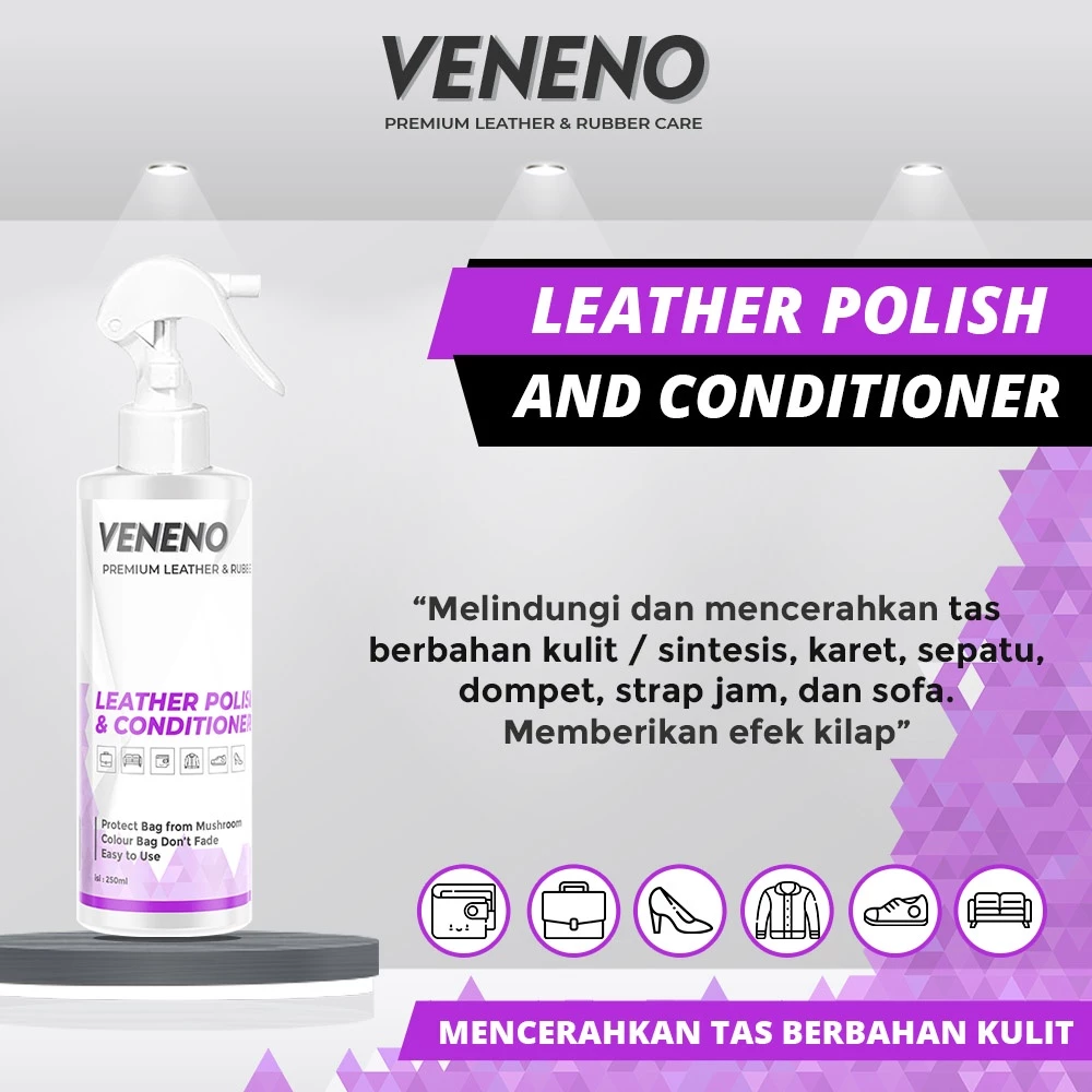 Paket Veneno Easy Cleaner & Leather Polish - Slide 3