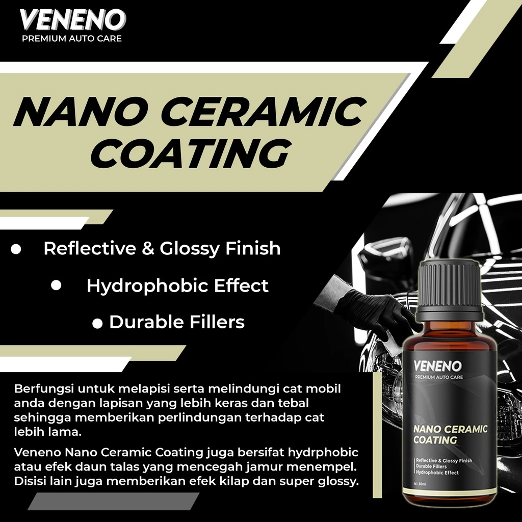 Veneno Nano Ceramic Coating 9H - Slide 2