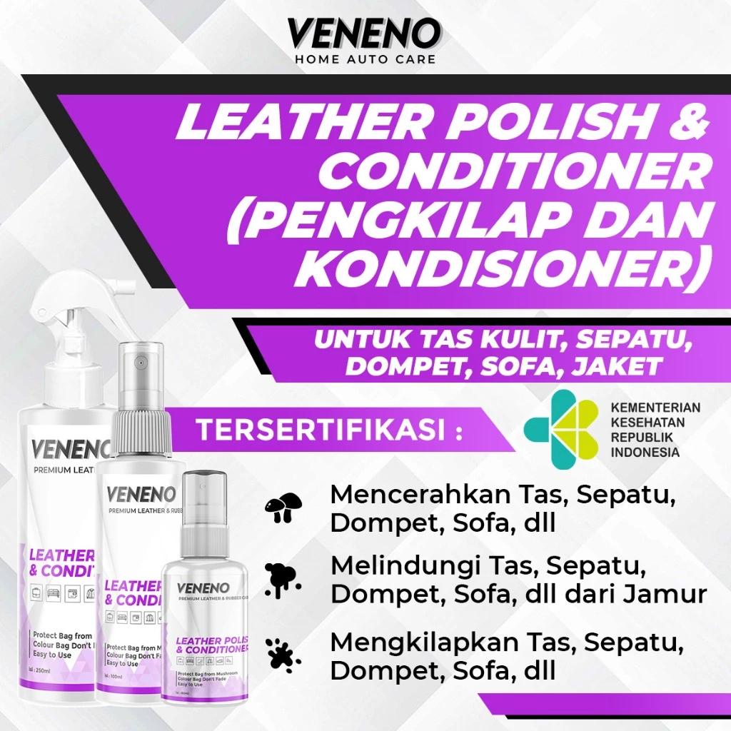 Veneno Leather Polish & Conditioner - Slide 1